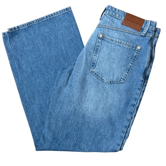 Free People Denim - Free People We The Free Palmer Jeans 30 High Rise Wide Leg Button Fly Cotton